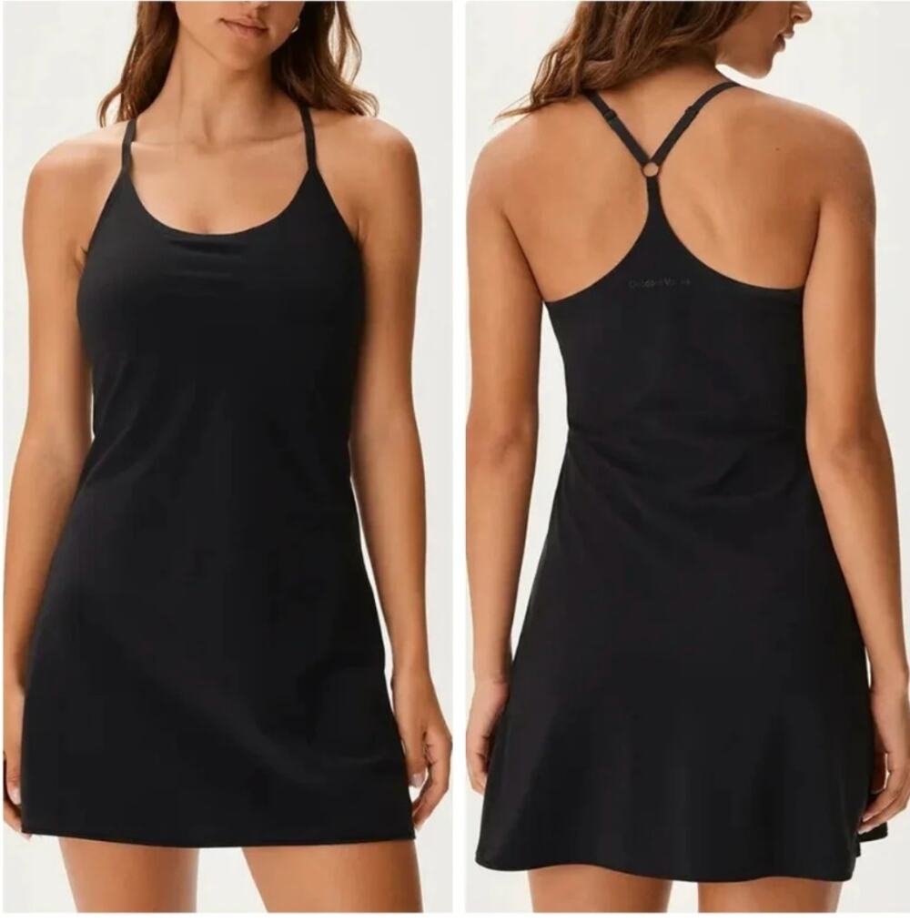 Outdoor Voices The Exercise Dress in Black Women's sz. XS